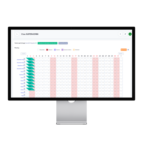 Gestione multi-struttura con il gestionale PMS Alberigo